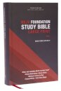 NKJV, Foundation Study Bible, Large Print, Hardcover, Red Letter, Comfort Print