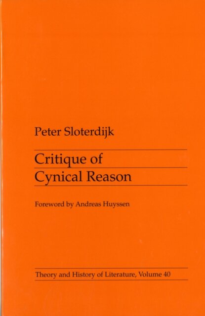 Critique of Cynical Reason