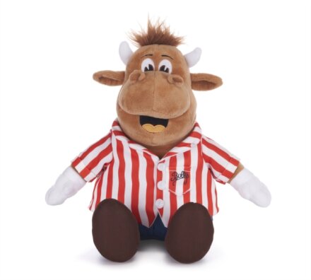 9"  Bullseye Sitting Bully Plush