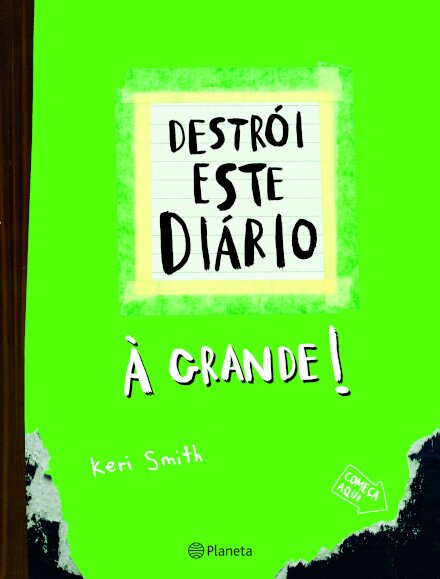 Destrói Este Diário À Grande - Capa Verde