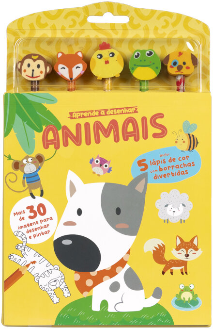 Aprende a desenhar - Animais - Mais de 30 imagens para desenhar e pintar