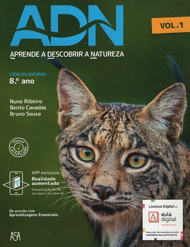 ADN 8.º - Ciências Naturais Manual 2025