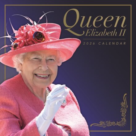 Queen Elizabeth Ii Square Wall Calendar