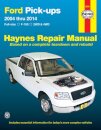 Ford full-size petrol pick-ups F-150 2WD & 4WD (2004-2014) Haynes Repair Manual (USA)