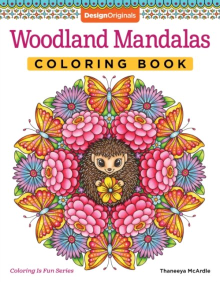 Woodland Mandalas Coloring Book
