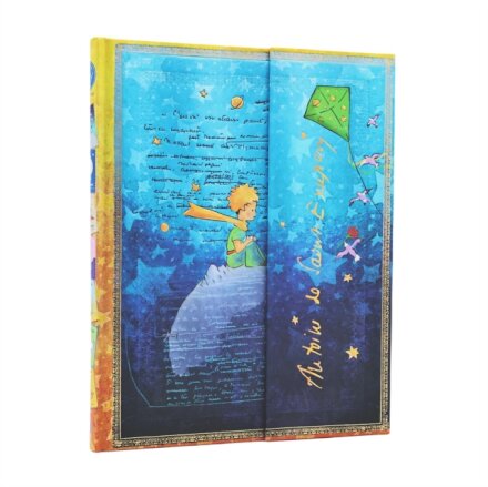 Saint-Exupery, The Little Prince (Embellished Manuscripts Collection) Ultra Unlined Hardcover Journal (Wrap Closure)