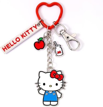 Hello Kitty Keyring with Charms