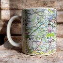 OS Map Ceramic Mug - New Forest National Park