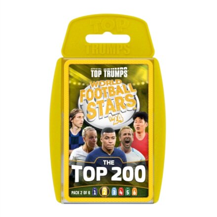 Top Trumps World Football Stars Top 200 Cards - Pack 2