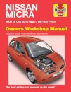 Nissan Micra (03 - Oct 10) Haynes Repair Manual
