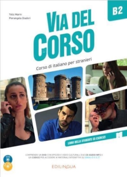 Via del Corso B2  Libro dello studente ed esercizi + audio + video - pp. 248