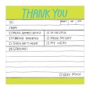 Knock Knock Hand Lettered Sticky Note Thank You