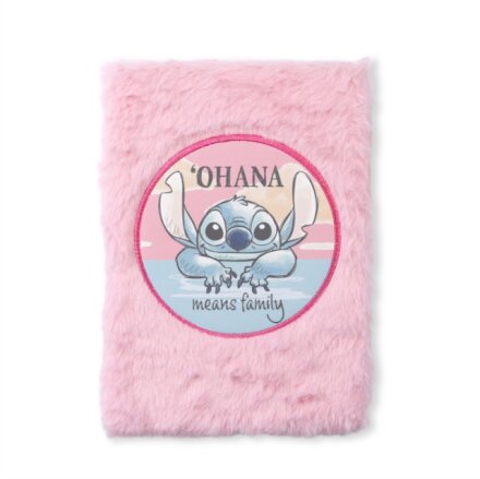 STITCH A5 PLUSH NOTEBOOK