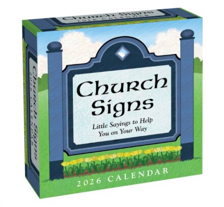 Church Signs 2026 Day-to-Day Calendar