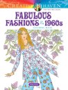 Creative Haven Fabulous Fashions of the 1960s Coloring Book