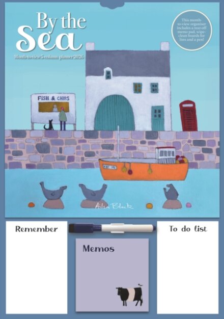 By The Sea Family Organiser Planner A3 C