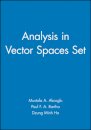 Analysis in Vector Spaces Set