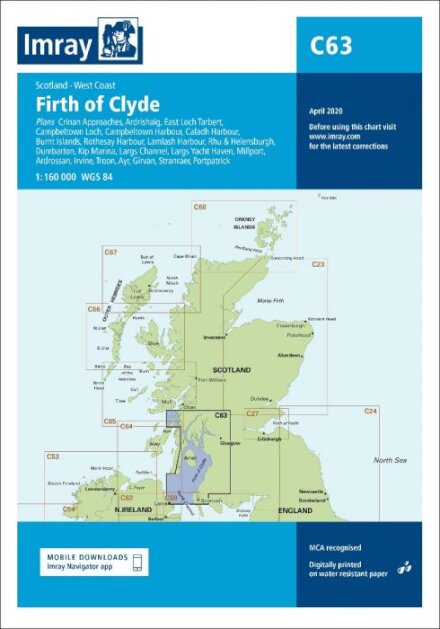 Imray Chart C63 : Firth of Clyde
