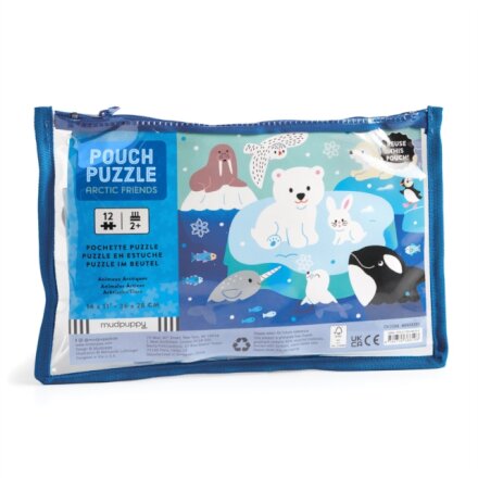 Arctic Friends 12 Piece Pouch Puzzle