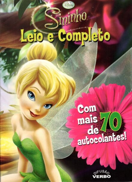 Sininho - Leio e Completo - Com mais de 70 Autocolantes