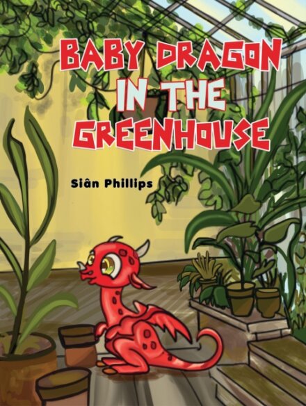 Baby Dragon in the Greenhouse