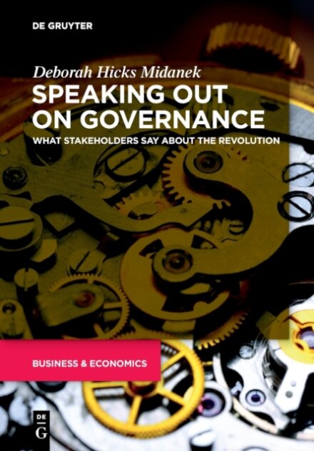 Speaking Out on Governance