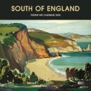 South of England Poster Art National Railway Museum Wiro Wall Calendar 2025