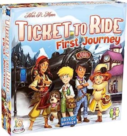 Ticket to Ride: First Journey Europe Board Game