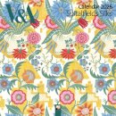 V&A: Spitalfields Silks Wall Calendar 2026 (Art Calendar)