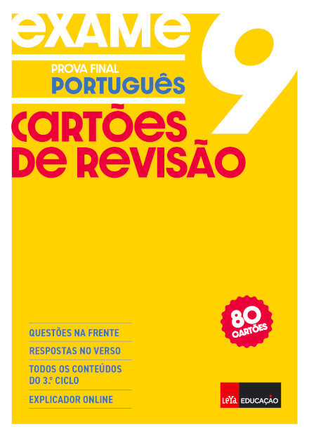Cartões de Revisão - Exame Português 9