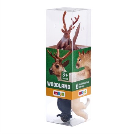 Woodland Figure set 6pc 2-Asst