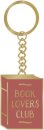 Keyring Metal - Pulteney Press (Book Lovers)