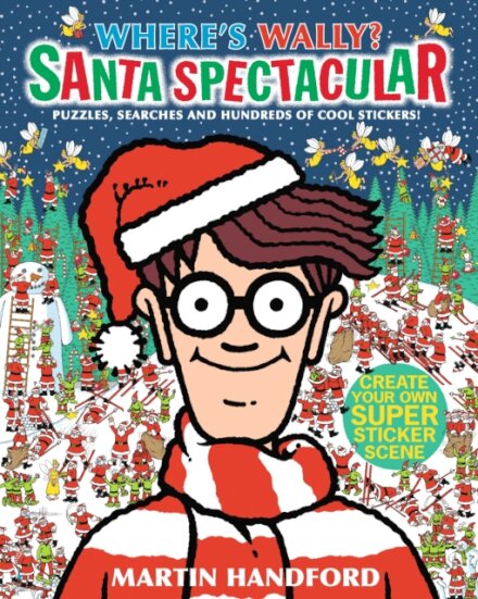 Where'S Wally? Santa Spectacular Sticker Book