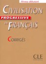 Civilisation progressive du francais Niveau débutant : Corrigés