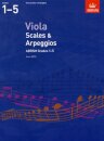 Viola Scales & Arpeggios, ABRSM Grades 1-5