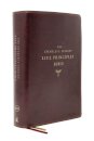 The NKJV, Charles F. Stanley Life Principles Bible, 2nd Edition, Leathersoft, Burgundy, Thumb Indexed, Comfort Print