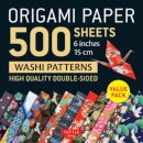 Origami Paper 500 sheets Japanese Washi Patterns 6" (15 cm)