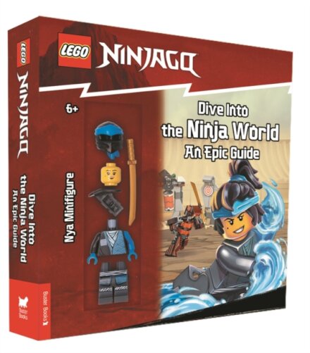 LEGO® NINJAGO®: Dive Into the Ninja World: An Epic Guide (with Nya minifigure)