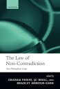 The Law of Non-Contradiction