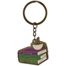 Keyring Metal - Pulteney Press (Coffee And Books)