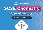 SnapRevise GCSE AQA Chemistry Higher Summary Sheets