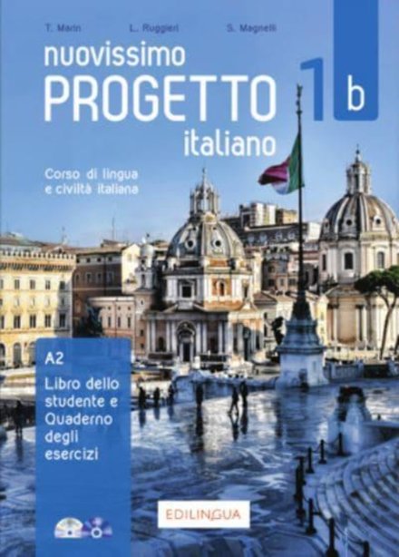 Nuovissimo Progetto italiano 1b – Corso di lingua e civiltà italiana - Libro dello studente e Quaderno degli esercizi DVD video + CD Audio - 200 pages