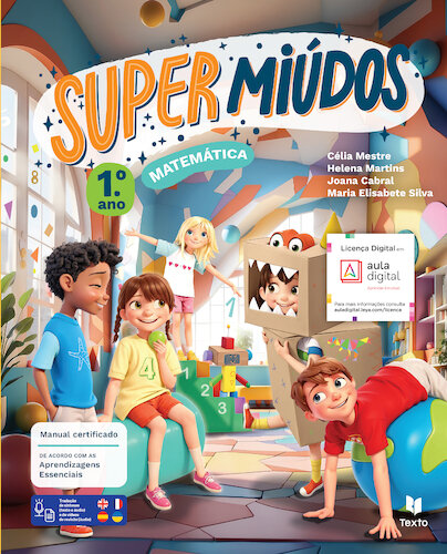 Supermiúdos Matemática 1.º Manual do Aluno 2025