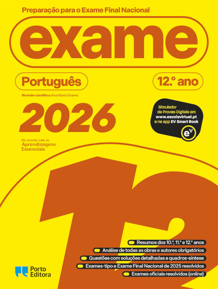 Preparação para o Exame Final Nacional 2026 - Português - 12.º Ano