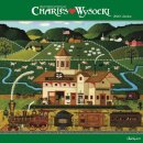 Charles Wysocki Americana Square Wall Su