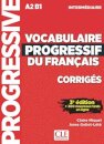 Vocabulaire progressif du francais: Niveau intermediaire (A2/B1) Corriges