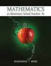 Mathematics for Elementary School Teachers