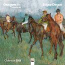 Glasgow Museums: Edgar Degas Wall Calendar 2025 (Art Calendar)