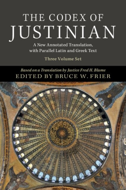 Codex Of Justinian 3 Vol.