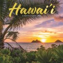 Hawaii Square Wall Sunday Start Calendar
